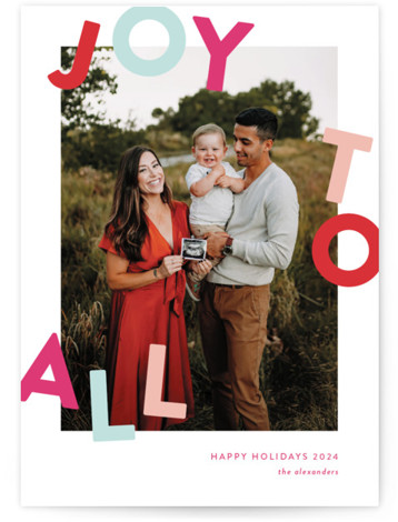 Silly Joy Holiday Photo Cards