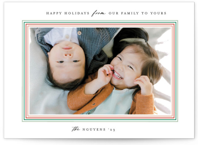 Holiday Hues Holiday Photo Cards