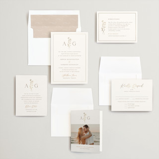 Chiffon color: Invitation Suite