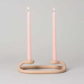 SIN Duo Candlestick Holder, Speckled by SIN