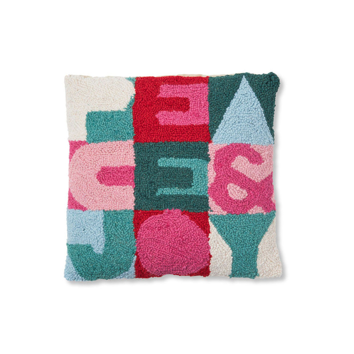 Peace & Joy Hook Pillow by Ampersand Design Studio