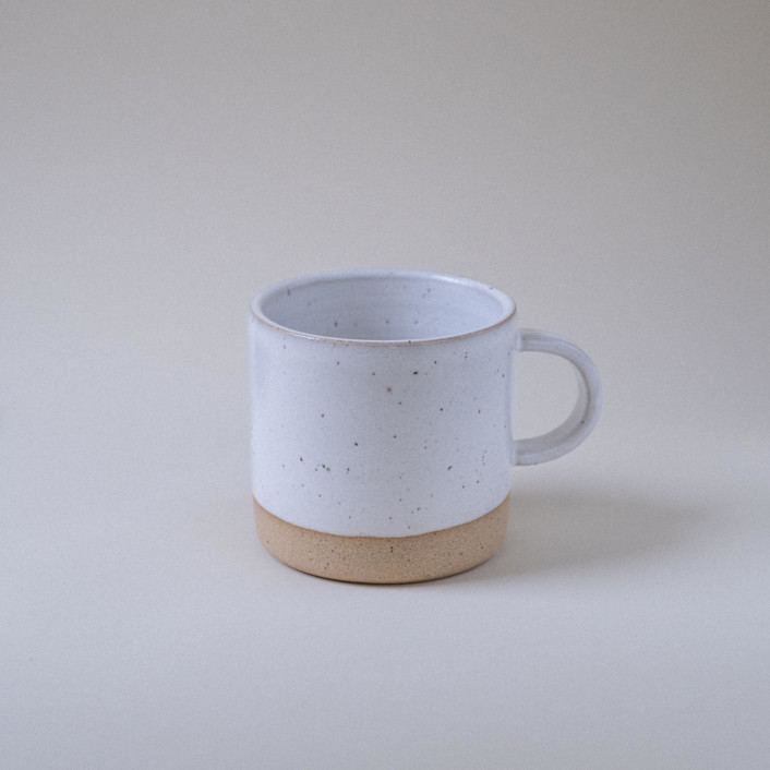 Monday Mug (Largest) - White by Jess Guatney