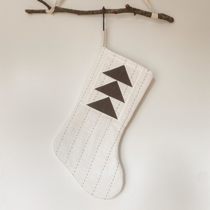 Linen Stocking by Lelie Lemon