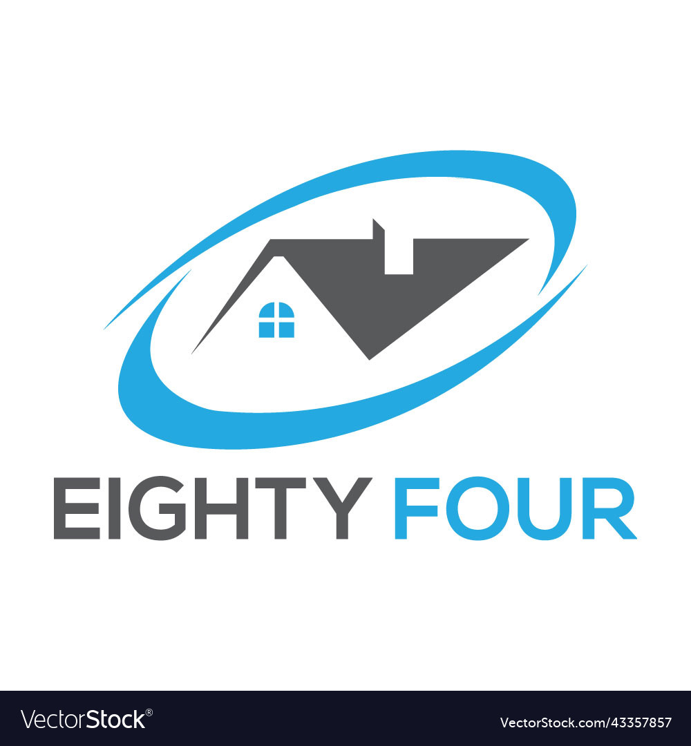 Unique real estate logo design