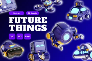 Future Things 3D Icon Pack