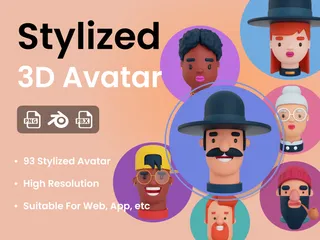 Avatar 3D Icon Pack