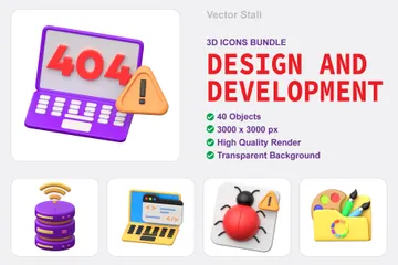 Design et développement Pack 3D Icon