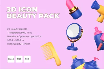 Cosmetic 3D Icon Pack