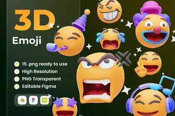 Emoji 3D Icon Pack