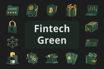 Fintech 3D Icon Pack