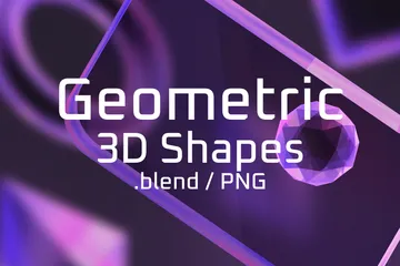 Forma geometrica Paquete de Icon 3D