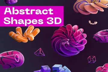 Formes abstraites Pack 3D Illustration