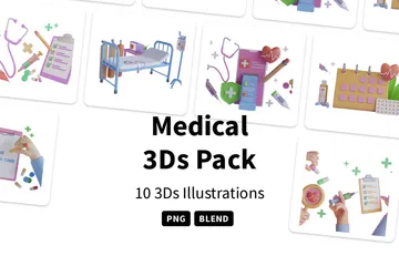 Medical 3D Illustration Pack