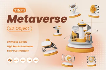 Metaversum 3D Icon Pack