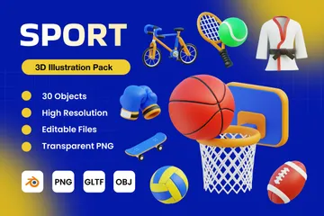 Sport 3D Icon Pack