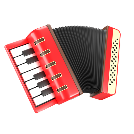 Free Accordion  3D Icon