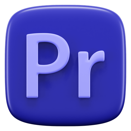 Free Adobe Premier  3D Icon