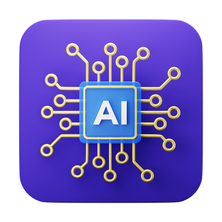 Free Ai  3D Icon