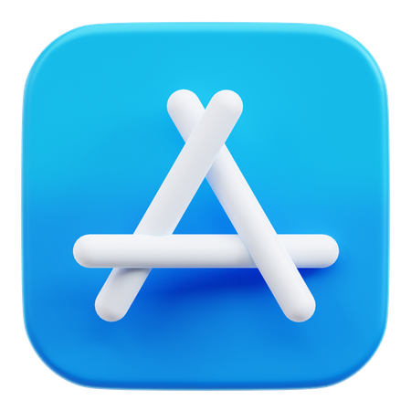 Free App Store  3D Icon