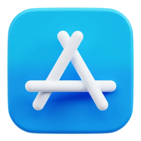 Free App Store  3D Icon