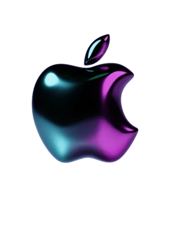 Free Apple  3D Logo