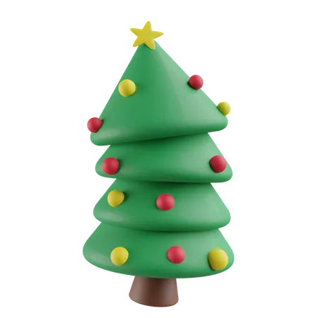 Free Árvore de Natal  3D Icon