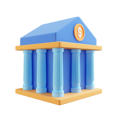 Free Banco  3D Illustration