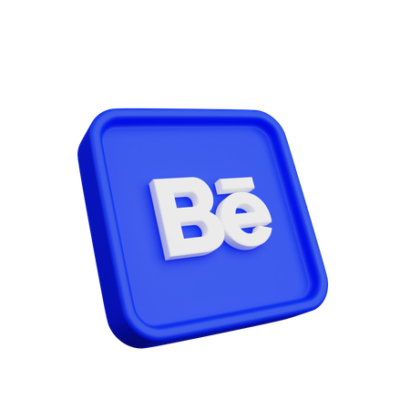 Free Logotipo do behance  3D Logo