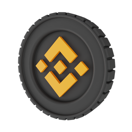 Free Binance  3D Illustration