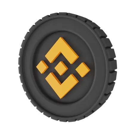 Free Binance  3D Illustration