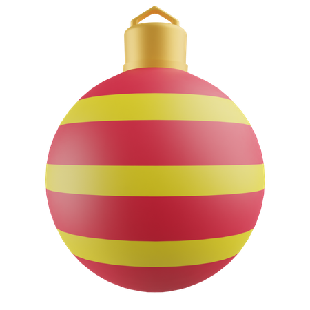 Free Bola de Natal  3D Icon