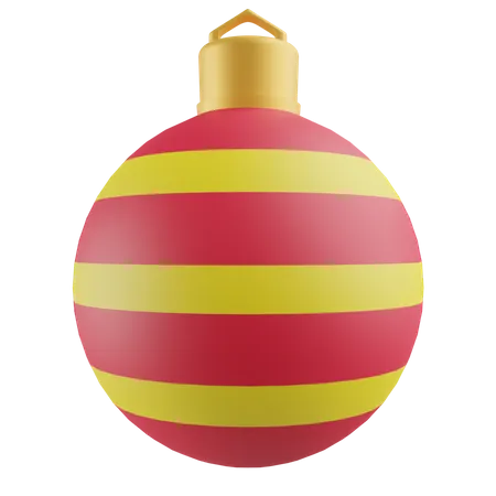 Free Bola de Natal  3D Icon