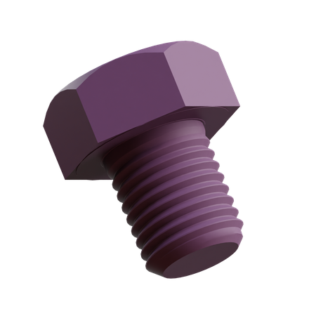 Free Bolt  3D Icon