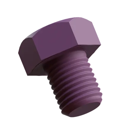 Free Bolt  3D Icon