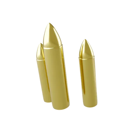 Free Bullet  3D Illustration