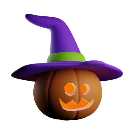 Free Calabaza de halloween  3D Icon