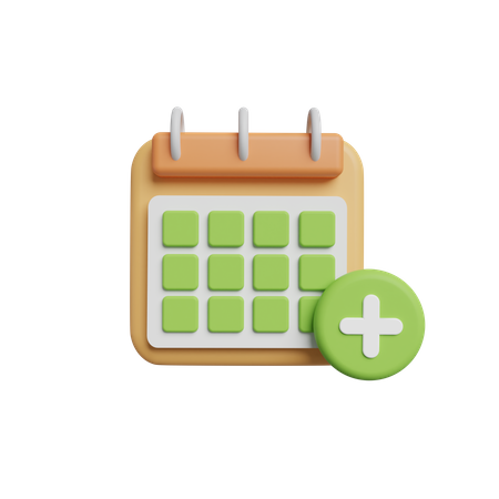 Free Calendar  3D Illustration