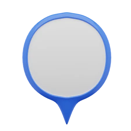 Free Chat Bubble  3D Icon