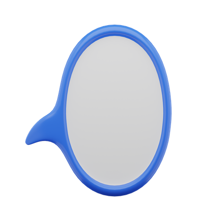 Free Chat Bubble  3D Icon