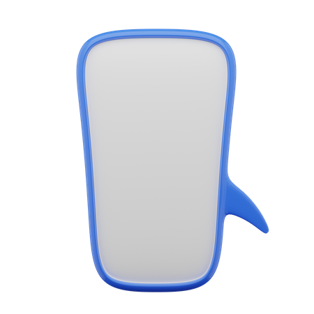 Free Chat Bubble  3D Icon