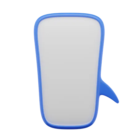 Free Chat Bubble  3D Icon