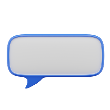 Free Chat Bubble  3D Icon