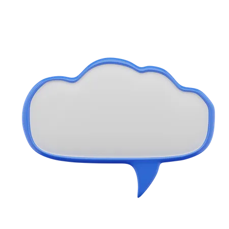 Free Chat Bubble  3D Icon