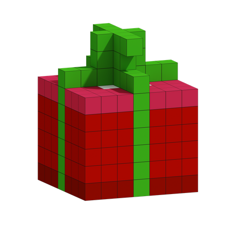 Free Christmas Gift  3D Icon