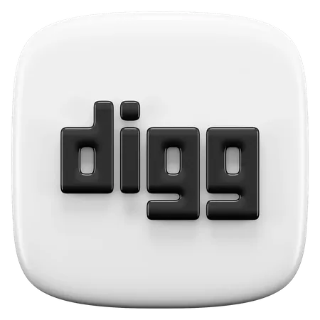 Free Dig  3D Icon