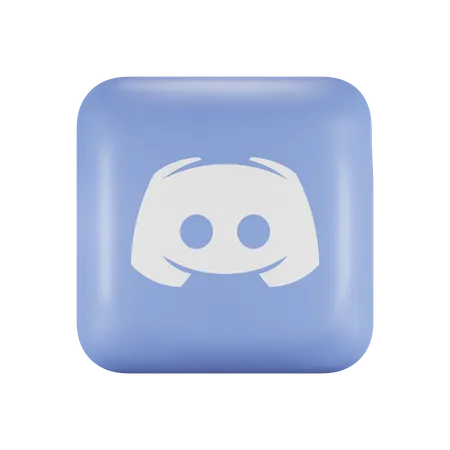 Free Discord  3D Logo