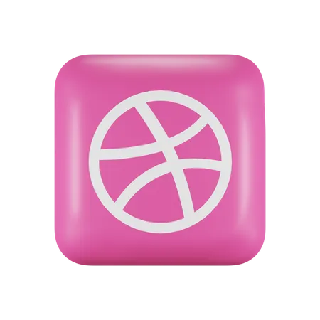 Free Dribbler  3D Logo