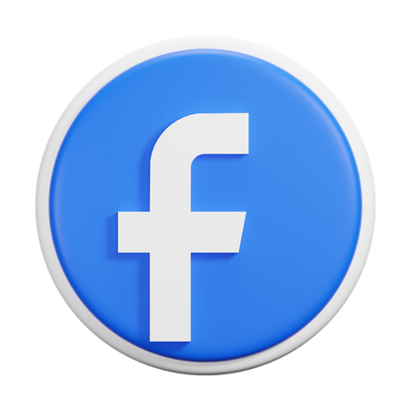 Free Facebook  3D Icon