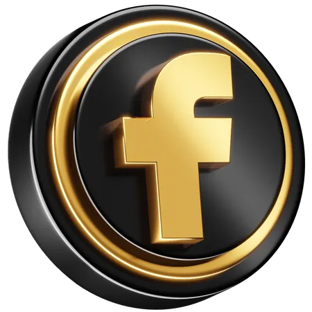 Free Facebook  3D Icon