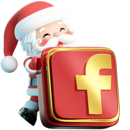 Free Facebook  3D Icon